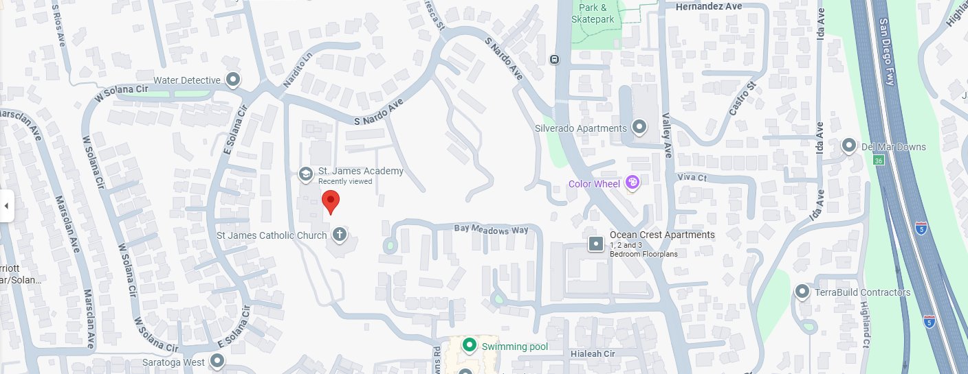 St. James Academy Location - 623 South Nardo Avenue, Solana Beach, CA 92075